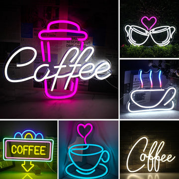 Coffee Neon Sign LED Light