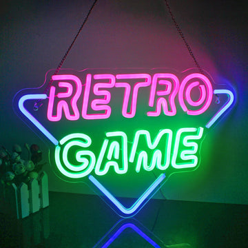 Retro Game Neon Signs